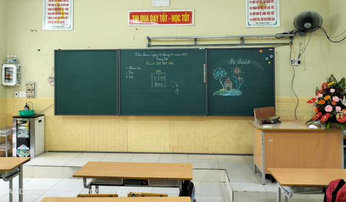 Bang truot ngang lap tai truong Tieu hoc Nam Son (5)